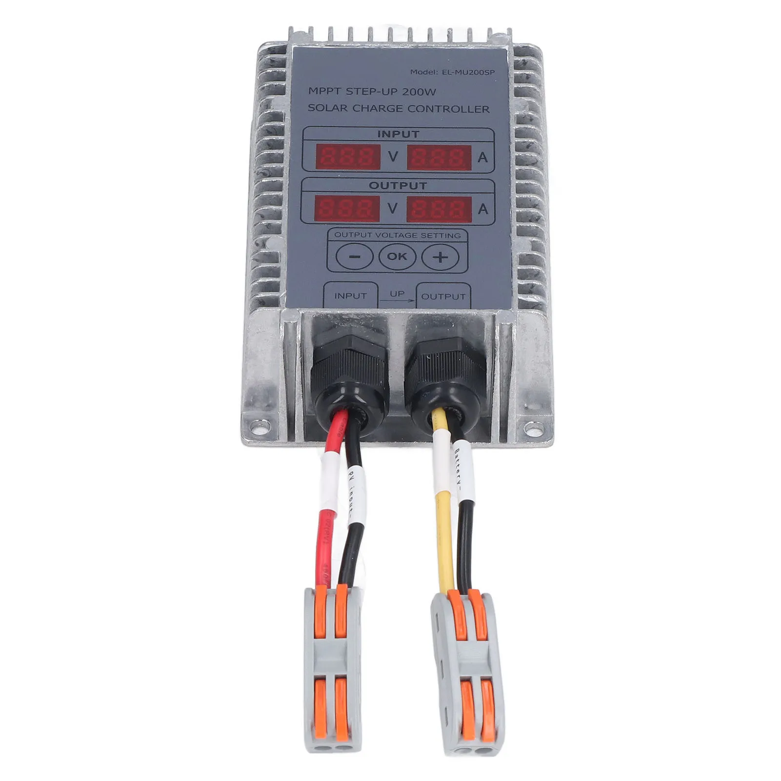 Контроллер заряда солнечной батареи, повышение напряжения MPPT, водонепроницаемость с дисплеем, 24‐85 В, 200 Вт / 300 Вт / 400 Вт
Контроллер заряда солнечной батареи, повышение напряжения MPPT, водонепроницаемость с дисплеем, 24‐85 В, 200 Вт / 300 Вт / 400 Вт