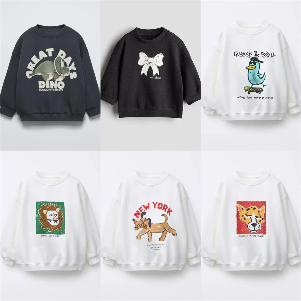 Lovely Hoodie For Children Long-sleeved Tops Solid Color All-match Sweatshirts Kids New Design Printed Pullovers Autumn Wear
Lovely Hoodie For Children Long-sleeved Tops Solid Color All-match Sweatshirts Kids New Design Printed Pullovers Autumn Wear