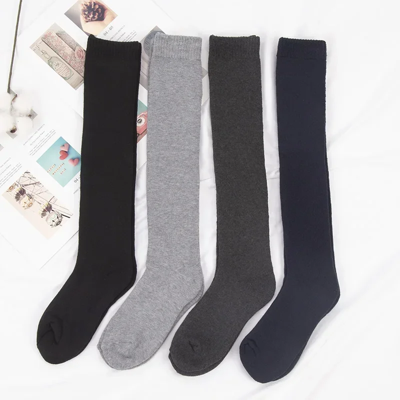Spring Men's Knee Long Socks Harajuku Wool Keep Longer Stocking Compression Terry Cycling Socks Cotton Thicken Sokken Gift
Spring Men's Knee Long Socks Harajuku Wool Keep Longer Stocking Compression Terry Cycling Socks Cotton Thicken Sokken Gift