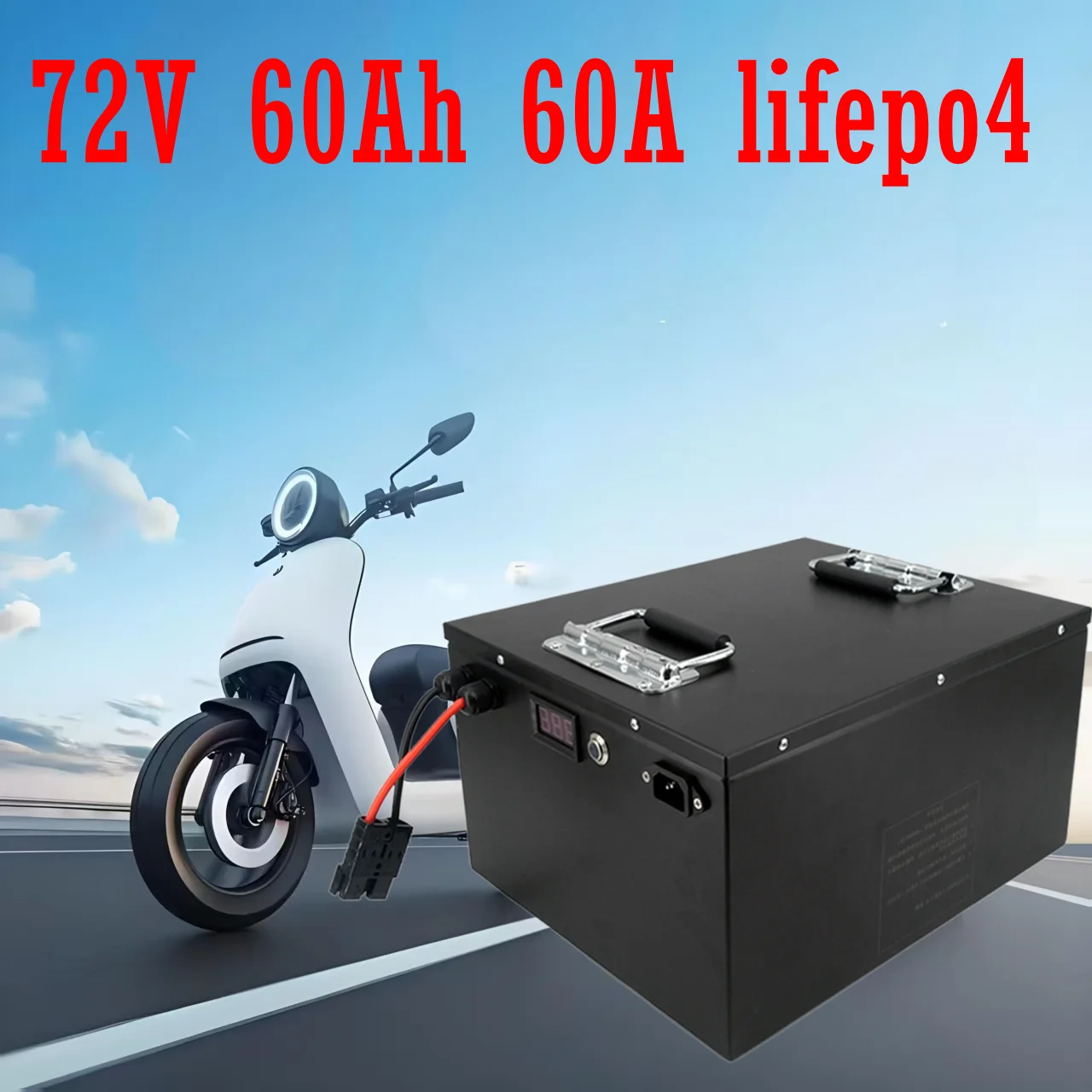 24S 72V 60Ah 60A lifepo4 lithium battery pack fast charging with 100A Bluetooth BMS for 2000W 3000W 5000W Fahrrad Roller
24S 72V 60Ah 60A lifepo4 lithium battery pack fast charging with 100A Bluetooth BMS for 2000W 3000W 5000W Fahrrad Roller