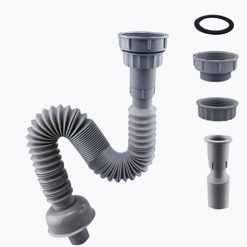 1pc Sink Drain Pipe For 32/45/56mm Interface Household Kitchen Sink Drain Pipe Expandable Connecting Hose Replacement Parts
1pc Sink Drain Pipe For 32/45/56mm Interface Household Kitchen Sink Drain Pipe Expandable Connecting Hose Replacement Parts