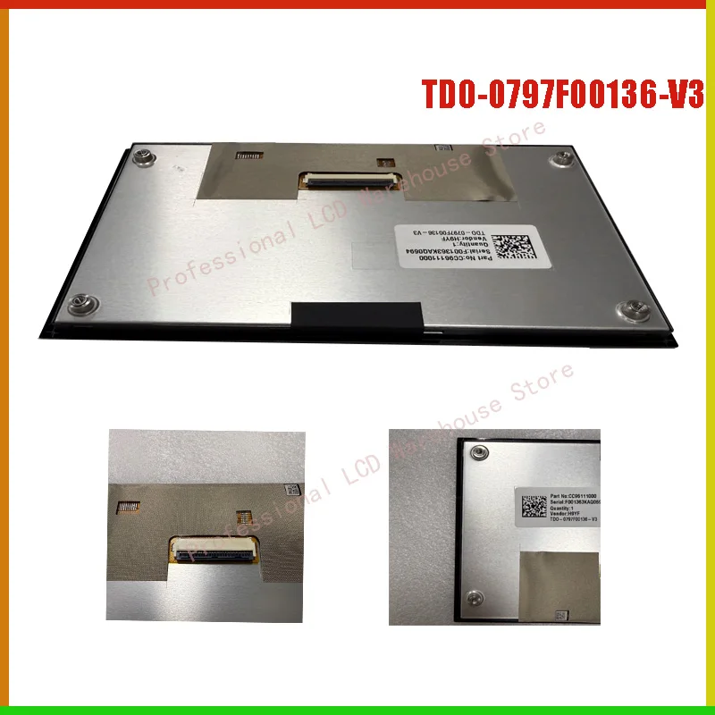 Replacement LCD Display Touch screen 194x119 For Radio navigation TDO-0797F00136-V6 TDO-0797F00136-V3 LMB5F00136
Replacement LCD Display Touch screen 194x119 For Radio navigation TDO-0797F00136-V6 TDO-0797F00136-V3 LMB5F00136