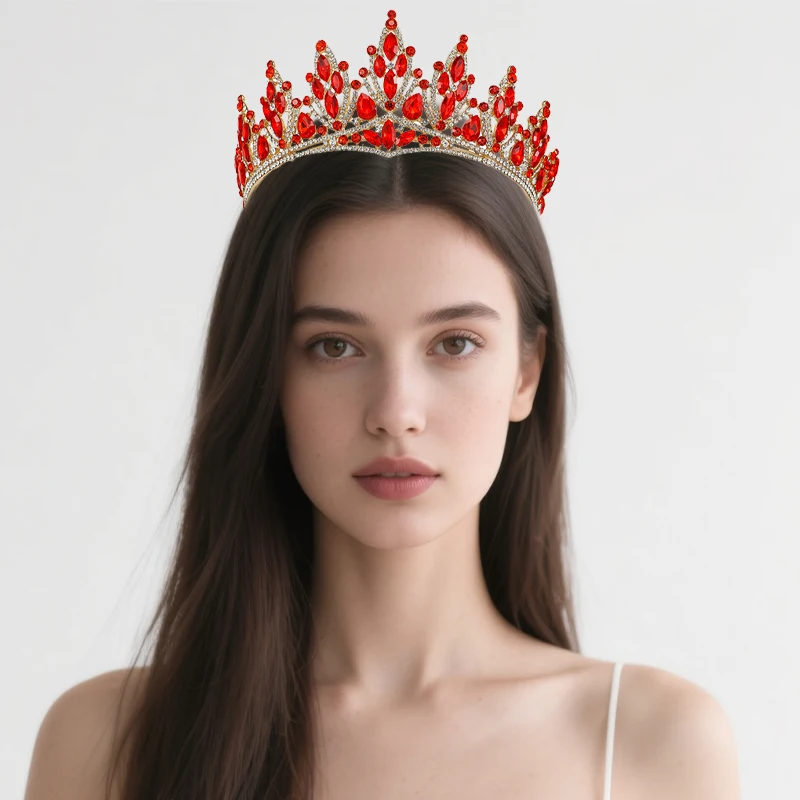 Elegant Bridal Wedding Tiara Wedding Hair Ornament Ball Beauty Pageant Headwear Baroque Luxury Green Crystal Crown
Elegant Bridal Wedding Tiara Wedding Hair Ornament Ball Beauty Pageant Headwear Baroque Luxury Green Crystal Crown