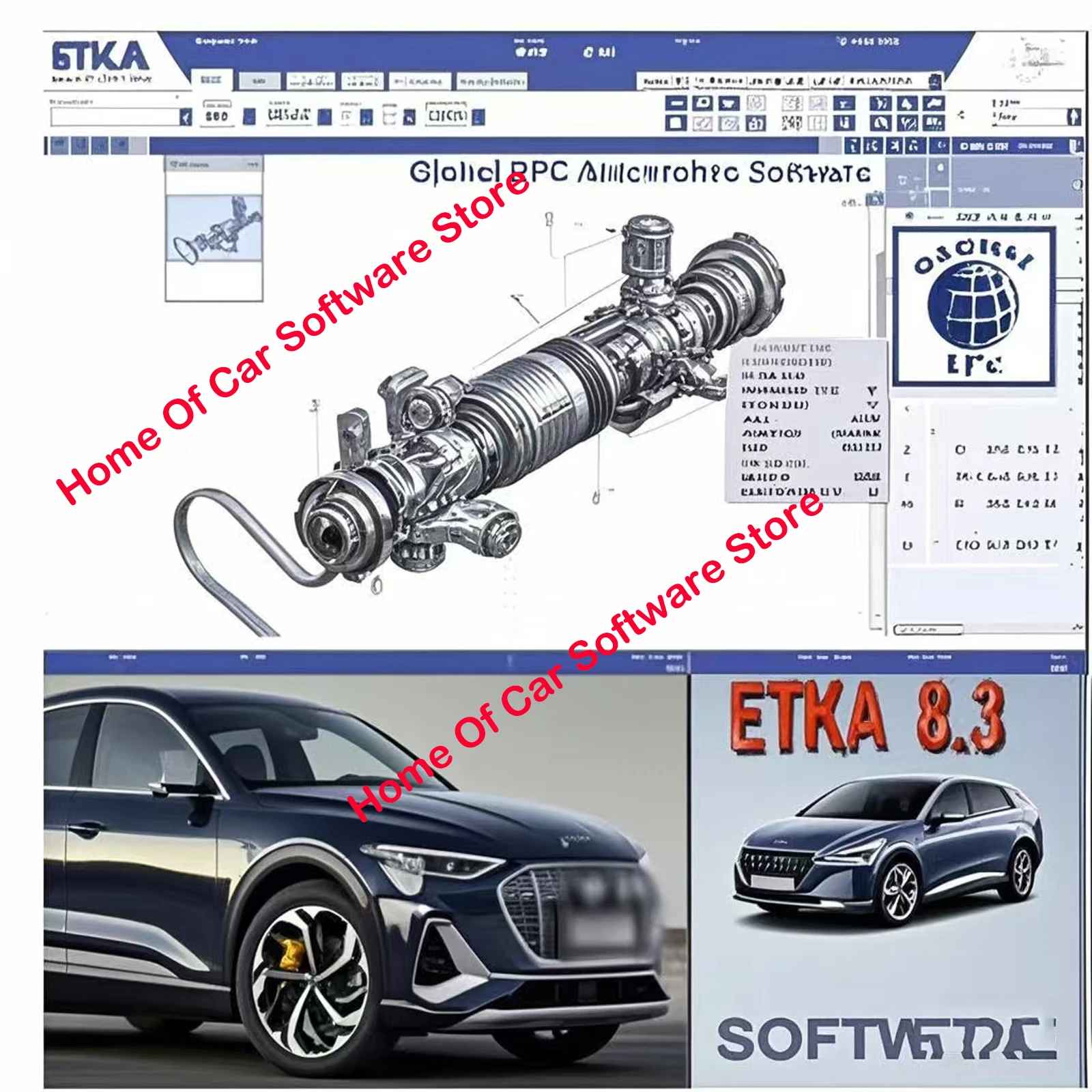 Newest ETK A 8.3 Group Vehicles Electronic Parts Catalogue until 2021 years For V/W+AU/DI+SE/AT+SKO/DA etka 8.3 Multi-Languages
Newest ETK A 8.3 Group Vehicles Electronic Parts Catalogue until 2021 years For V/W+AU/DI+SE/AT+SKO/DA etka 8.3 Multi-Languages