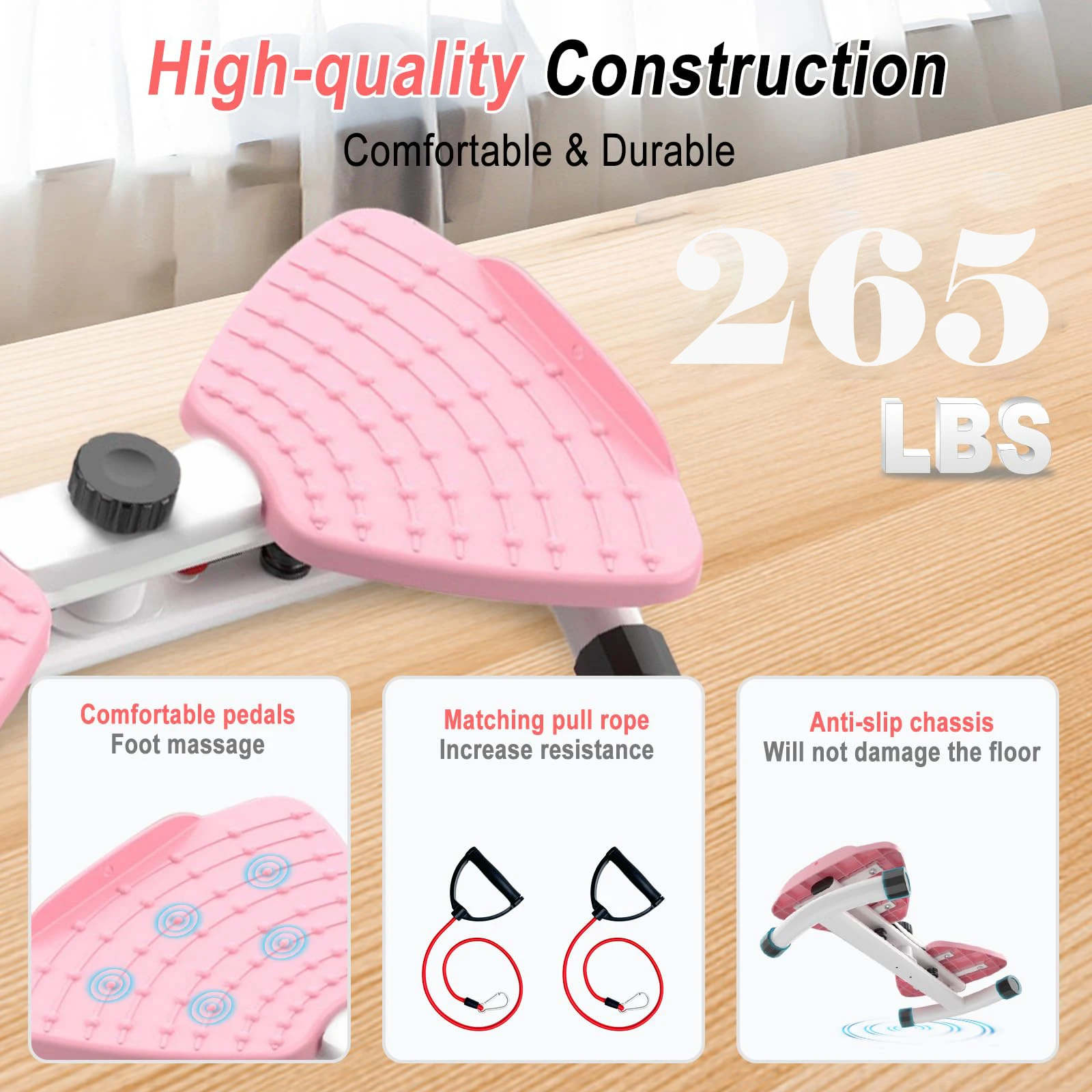 Aerobic Body Shaping Waist Twisting Disc Home Gym Fitness Enthusiasts Resistance Bands 265 lbs Weight Capacity Non-Slip Board
Aerobic Body Shaping Waist Twisting Disc Home Gym Fitness Enthusiasts Resistance Bands 265 lbs Weight Capacity Non-Slip Board