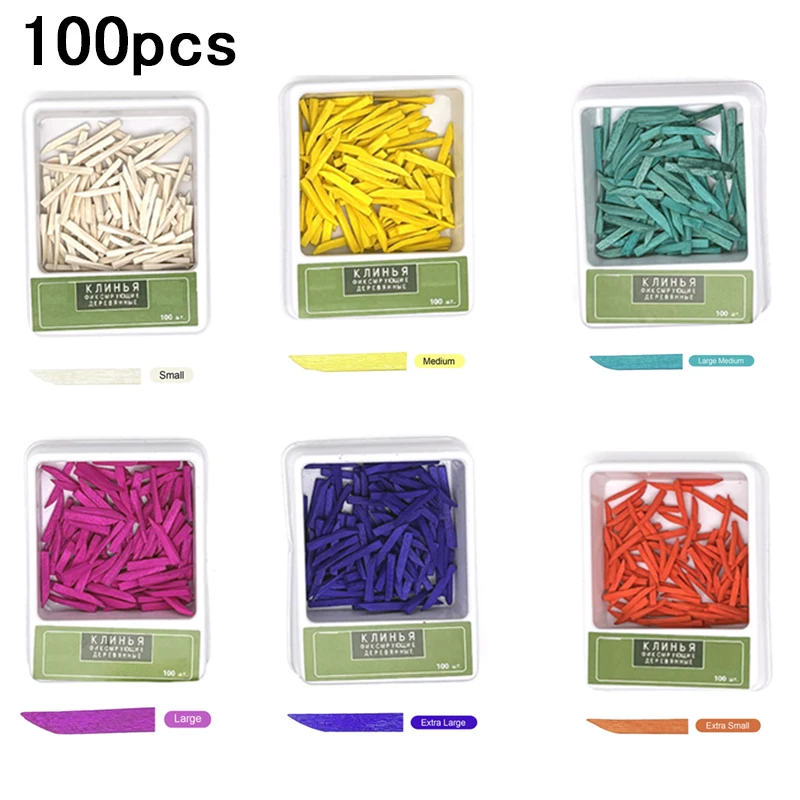 100pcs/Box Dental Wooden Wedges Interdental Contoured Dental Materials Wooden Wedeges Dentist Disposable Supplies
100pcs/Box Dental Wooden Wedges Interdental Contoured Dental Materials Wooden Wedeges Dentist Disposable Supplies