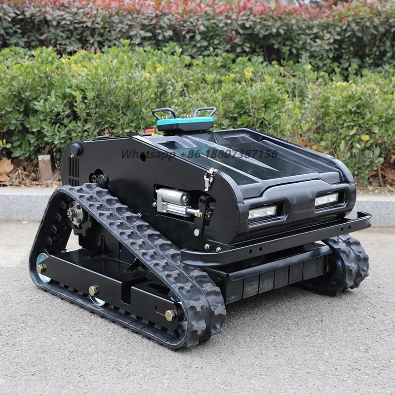 CE EPA Approved All Terrain Grass Cutting Machine Agriculture Rubber Tracks Remote Control Robot Lawn Mower
CE EPA Approved All Terrain Grass Cutting Machine Agriculture Rubber Tracks Remote Control Robot Lawn Mower