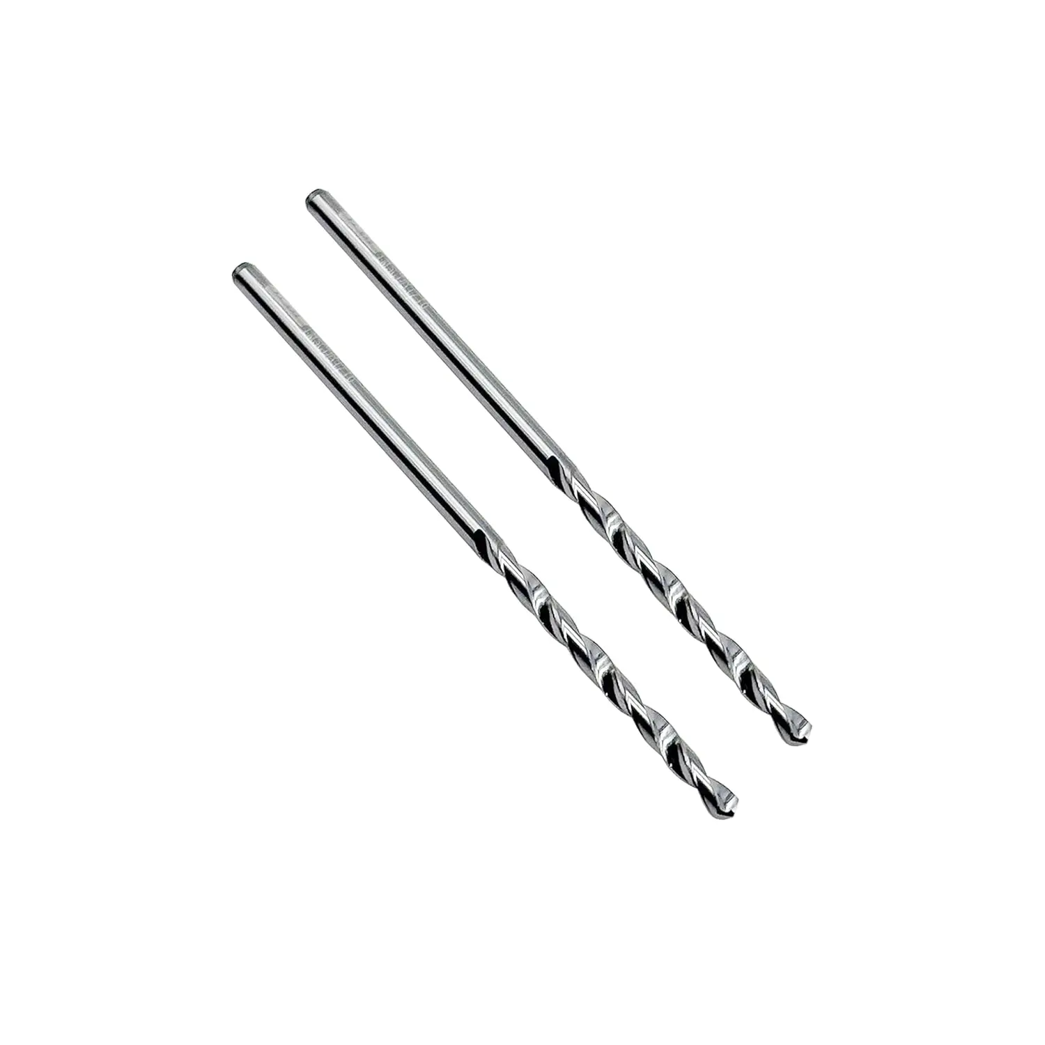 Solid Carbide Jobber Drill Bits 1/16" 2pcs, 118° Point, Tungsten Steel, for Stainless Steel & Hard Materials
Solid Carbide Jobber Drill Bits 1/16" 2pcs, 118° Point, Tungsten Steel, for Stainless Steel & Hard Materials