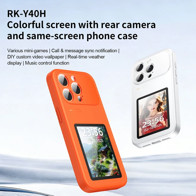 Dynamic Phone Case for iPhone 17 Pro Max 16 15 14 13, Colorful Screen, Multi-functional DIY Wallpaper Call Reminder Phone Case
Dynamic Phone Case for iPhone 17 Pro Max 16 15 14 13, Colorful Screen, Multi-functional DIY Wallpaper Call Reminder Phone Case