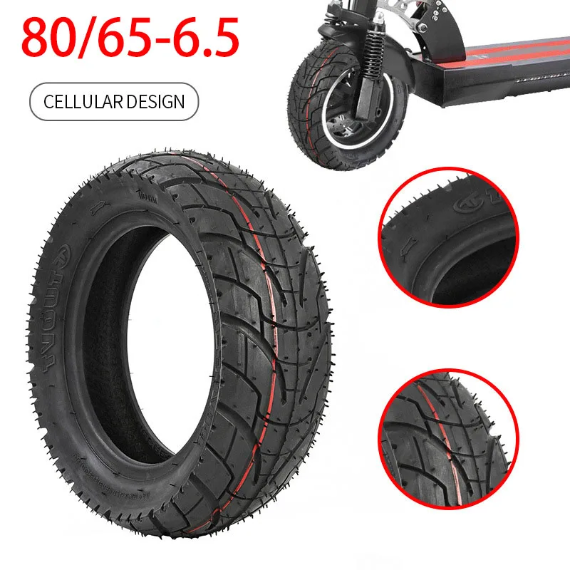 80/65-6 Tire for 10 Inch Folding Electric Scooter ZERO 10X Dualtron KUGOO M4 Thickened Widened
80/65-6 Tire for 10 Inch Folding Electric Scooter ZERO 10X Dualtron KUGOO M4 Thickened Widened