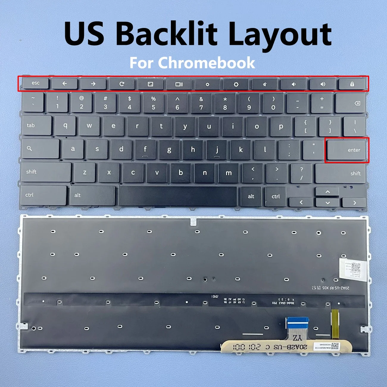 Клавиатура с подсветкой США для Samsung Chromebook XE530QDA XE530QDA-KA1US Клавиатура с подсветкой США BA 5904513 A
Клавиатура с подсветкой США для Samsung Chromebook XE530QDA XE530QDA-KA1US Клавиатура с подсветкой США BA 5904513 A