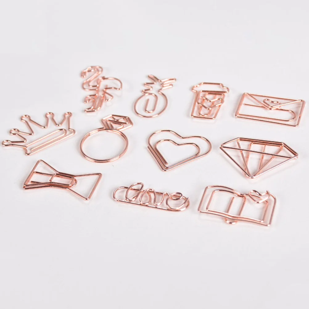 24pcs Rose Gold Coffee Cup Shaped Paper Clips Creative Office School Supplies Bookmark Binder Clip Holder For Notebook Calendar
24pcs Rose Gold Coffee Cup Shaped Paper Clips Creative Office School Supplies Bookmark Binder Clip Holder For Notebook Calendar