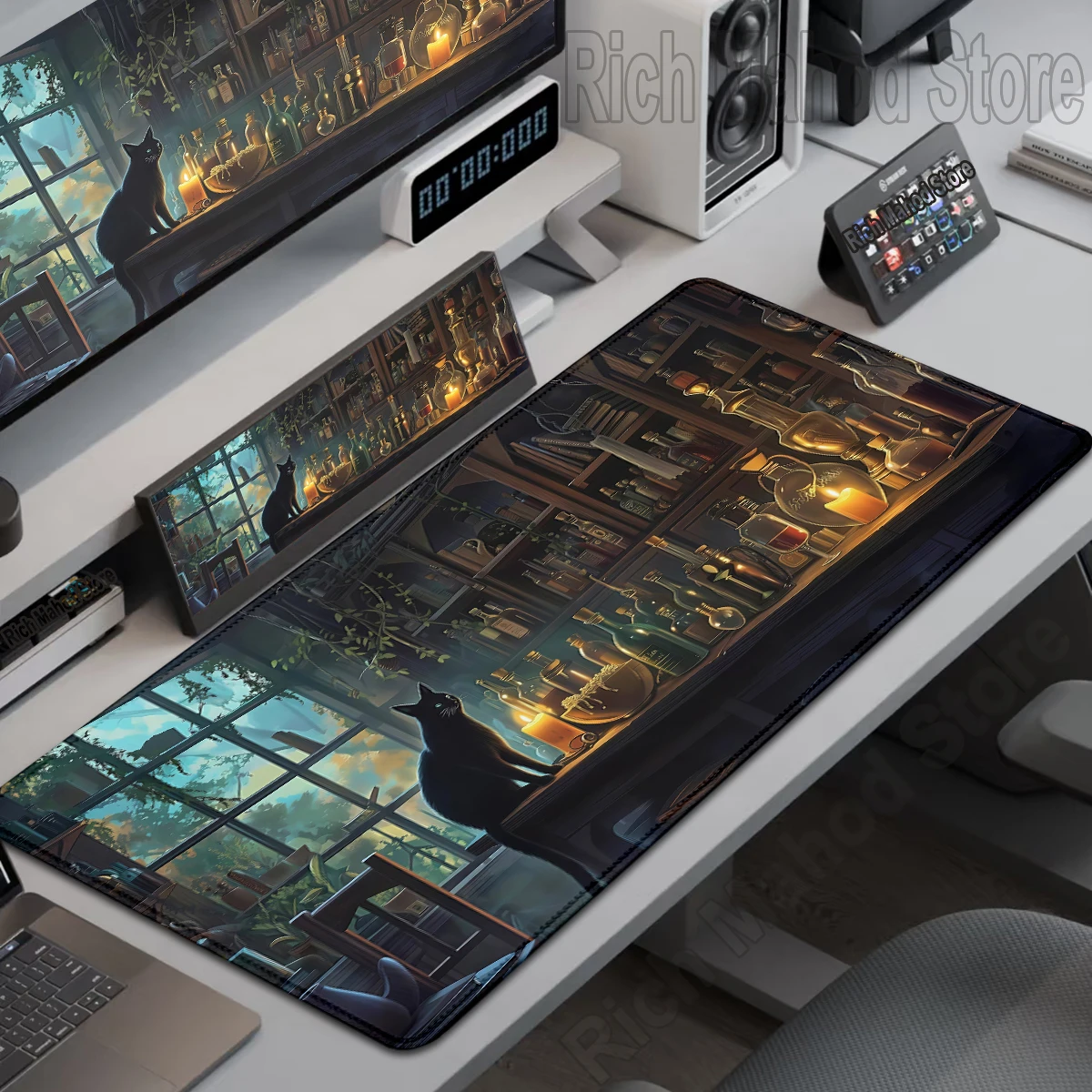 Apothecary Cat Deskpad Green Plant Cats Mousepad Dark Academia Mouse Pad E-Sports Deskmat Home Office Mouse Mat Desk accessories
Apothecary Cat Deskpad Green Plant Cats Mousepad Dark Academia Mouse Pad E-Sports Deskmat Home Office Mouse Mat Desk accessories