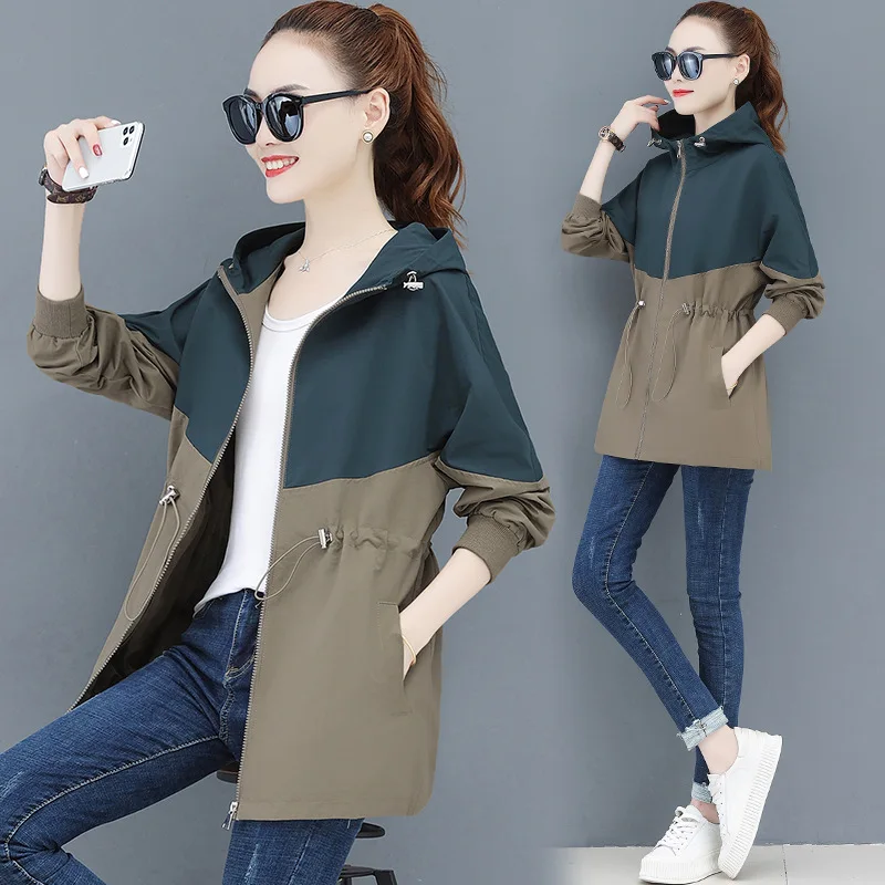Lining/Good Quality Short Trench Coat Women's Spring Autumn Thin Matching Female Windbreaker
Lining/Good Quality Short Trench Coat Women's Spring Autumn Thin Matching Female Windbreaker