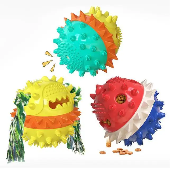 Wholesale Durable TPR Dog Chew Toy Treat Dispenser New Design Indestructable Pet Interactive & Movement Toy With Toothbrush
Wholesale Durable TPR Dog Chew Toy Treat Dispenser New Design Indestructable Pet Interactive & Movement Toy With Toothbrush