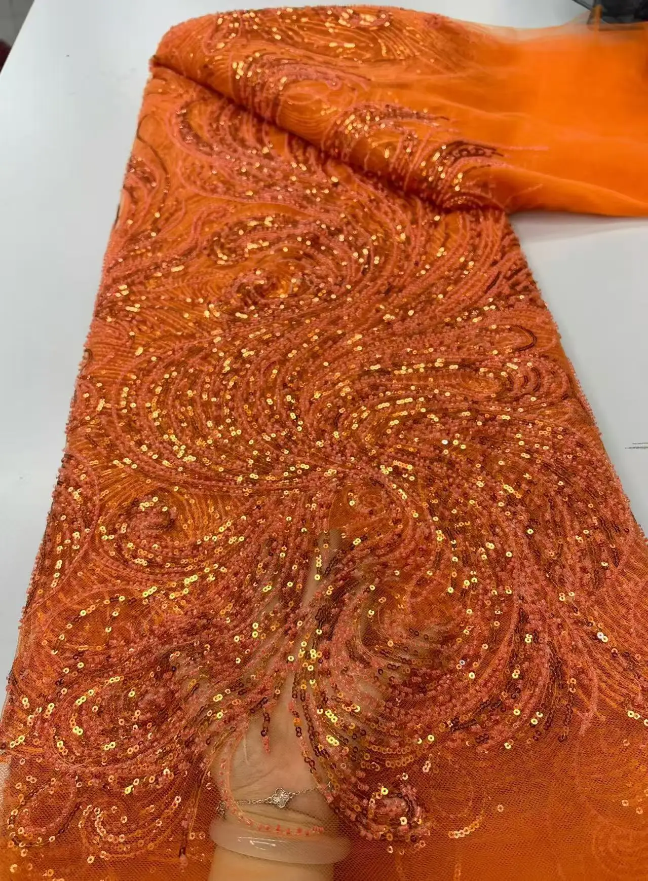 african fabric for women Beaded Tulle Lace Fabric 2026 High Quality Luxury French Nigerian Sequins Mesh for Party Dress Sewing
african fabric for women Beaded Tulle Lace Fabric 2026 High Quality Luxury French Nigerian Sequins Mesh for Party Dress Sewing