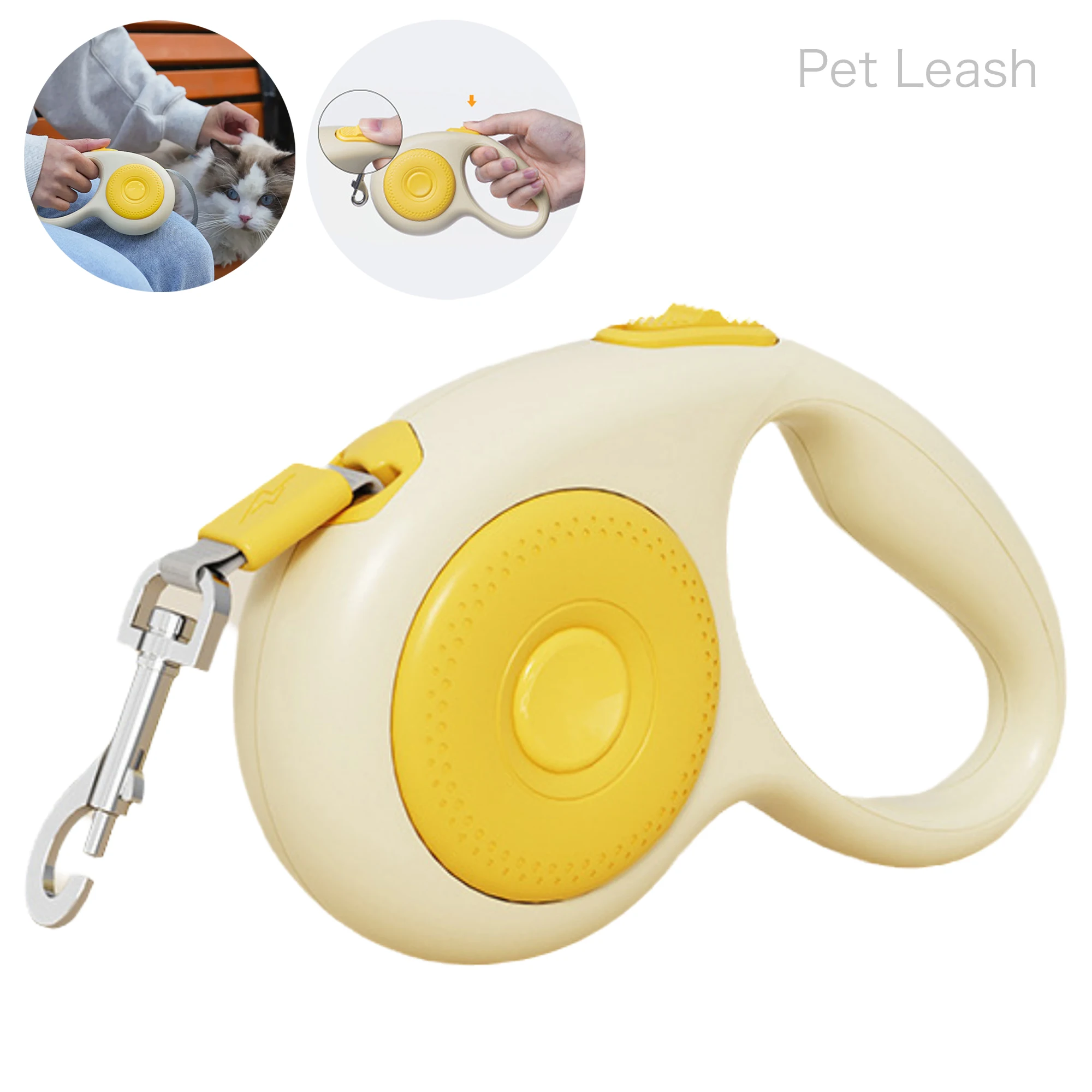 3M Auto Extendable Dog Leash Pet Wear-resistant Semi-Automatic Locking Leash for Cat Walking 75kg Tension Rope for Dogs Supplies
3M Auto Extendable Dog Leash Pet Wear-resistant Semi-Automatic Locking Leash for Cat Walking 75kg Tension Rope for Dogs Supplies