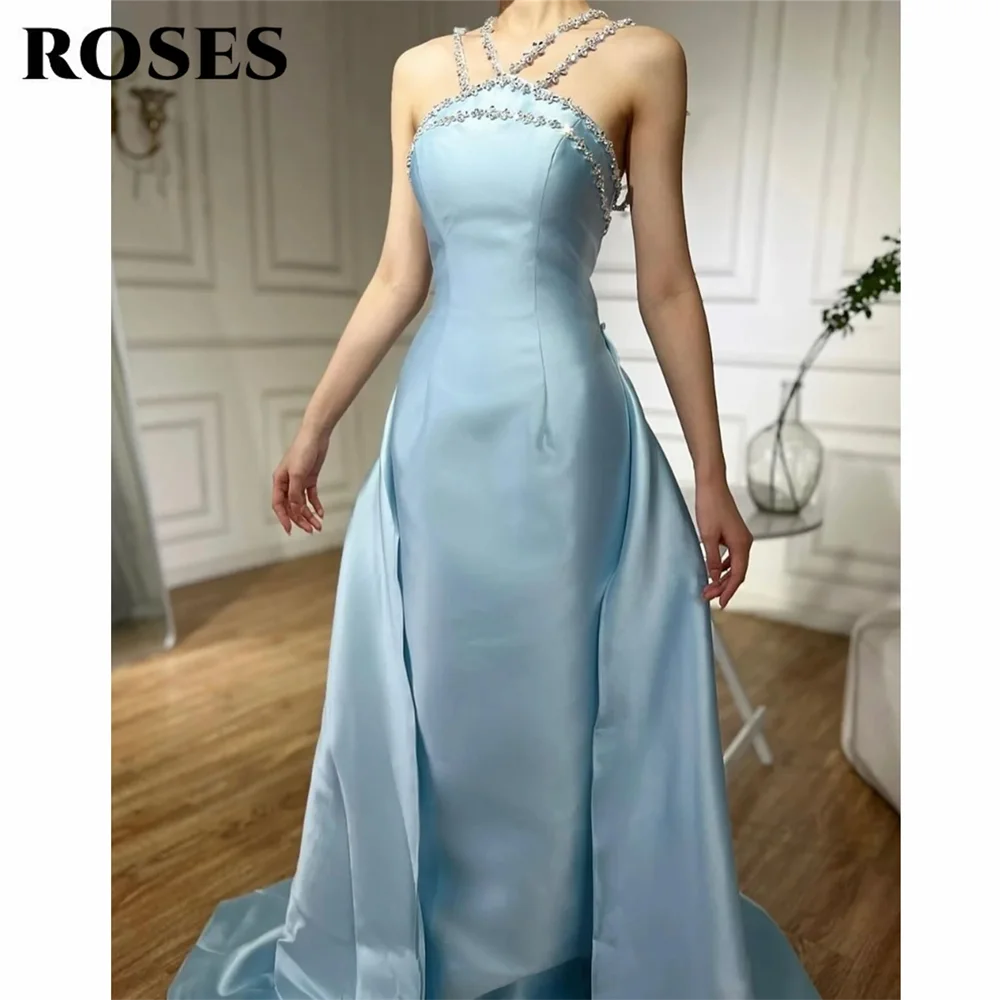 Светло-голубое вечернее платье ROSES без бретелек Русалка فساتين السهرة с кристаллами крест-накрест и силуэтом русалки по индивидуальному заказу
Светло-голубое вечернее платье ROSES без бретелек Русалка فساتين السهرة с кристаллами крест-накрест и силуэтом русалки по индивидуальному заказу
