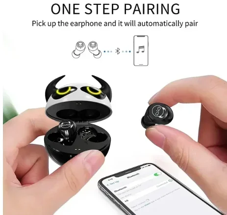 Bluetooth Headphones For Kids Adult Gift 36H Playtime 3D Stereo Deep Bass Kids Wireless Earbuds Pink Cat Cute Little Devil
Bluetooth Headphones For Kids Adult Gift 36H Playtime 3D Stereo Deep Bass Kids Wireless Earbuds Pink Cat Cute Little Devil