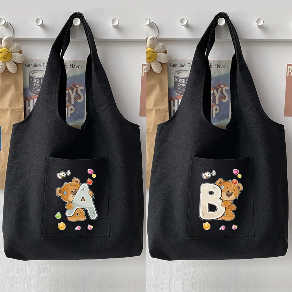 Women's Shopping Bag Commuting Shoulder Bag Handbag Casual Cartoon Bear Pattern Printed Women's Large Capacity Handbag
Women's Shopping Bag Commuting Shoulder Bag Handbag Casual Cartoon Bear Pattern Printed Women's Large Capacity Handbag