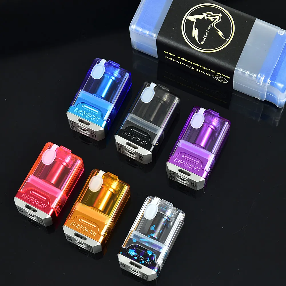 Wolfcoolvape Mission XV DOT Style RBA Tank for DotMod DotAIO V1/V2 with Air Pins 1.0, 1.5, 2.5, and 3.5
Wolfcoolvape Mission XV DOT Style RBA Tank for DotMod DotAIO V1/V2 with Air Pins 1.0, 1.5, 2.5, and 3.5