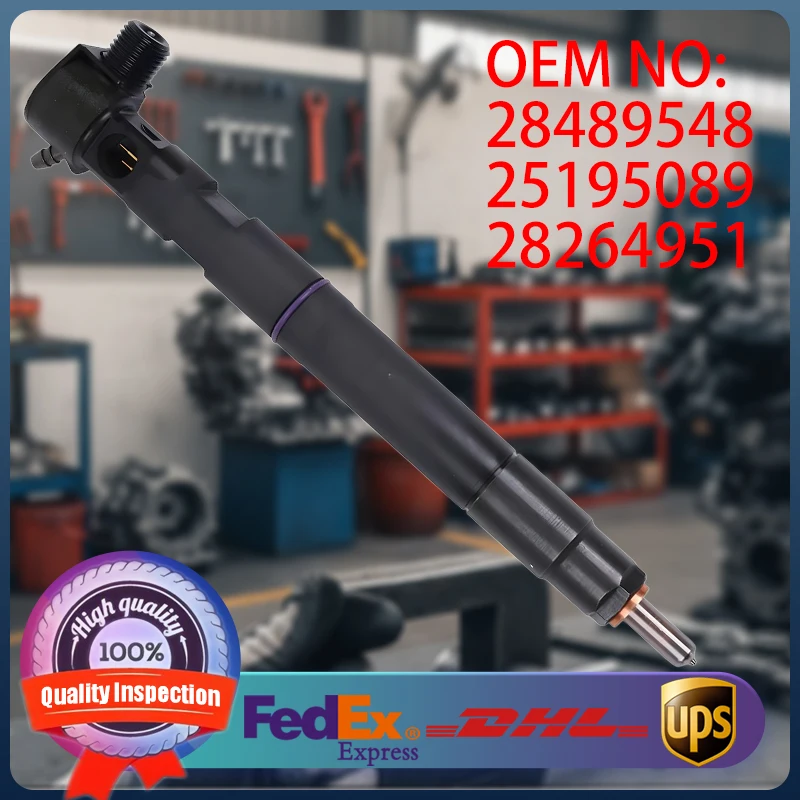 Diesel Fuel Injector 28489548 25195089 28264951 25183186 Common Fuel injector for Opel A22DM A22DMH Chevrolet Captiva Vauxhall
Diesel Fuel Injector 28489548 25195089 28264951 25183186 Common Fuel injector for Opel A22DM A22DMH Chevrolet Captiva Vauxhall