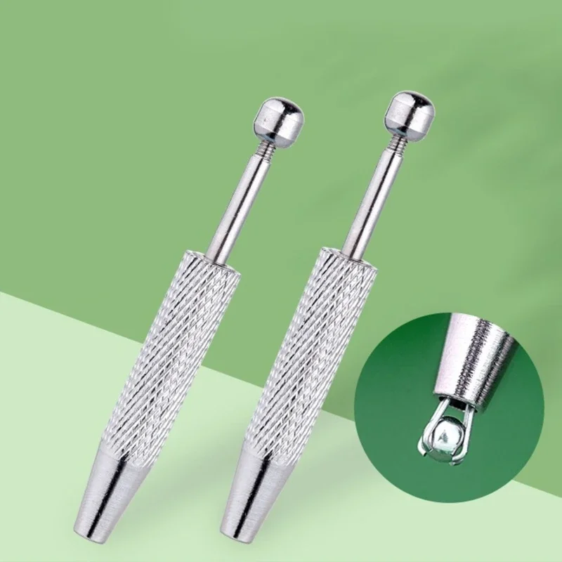 D0LC Surgical Steel Professional Push in Type Quads Prong Small Bead Holder Grab Ball Catchers Body Piercings Tool
D0LC Surgical Steel Professional Push in Type Quads Prong Small Bead Holder Grab Ball Catchers Body Piercings Tool