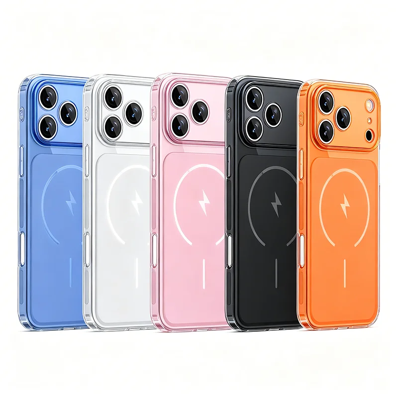 Цветной полупрозрачный магнитный чехол MagSafe для iPhone Air 17e 17 16 15 14 13 12 11 Pro XS Max XR SE 2 3 с беспроводной зарядкой
Цветной полупрозрачный магнитный чехол MagSafe для iPhone Air 17e 17 16 15 14 13 12 11 Pro XS Max XR SE 2 3 с беспроводной зарядкой