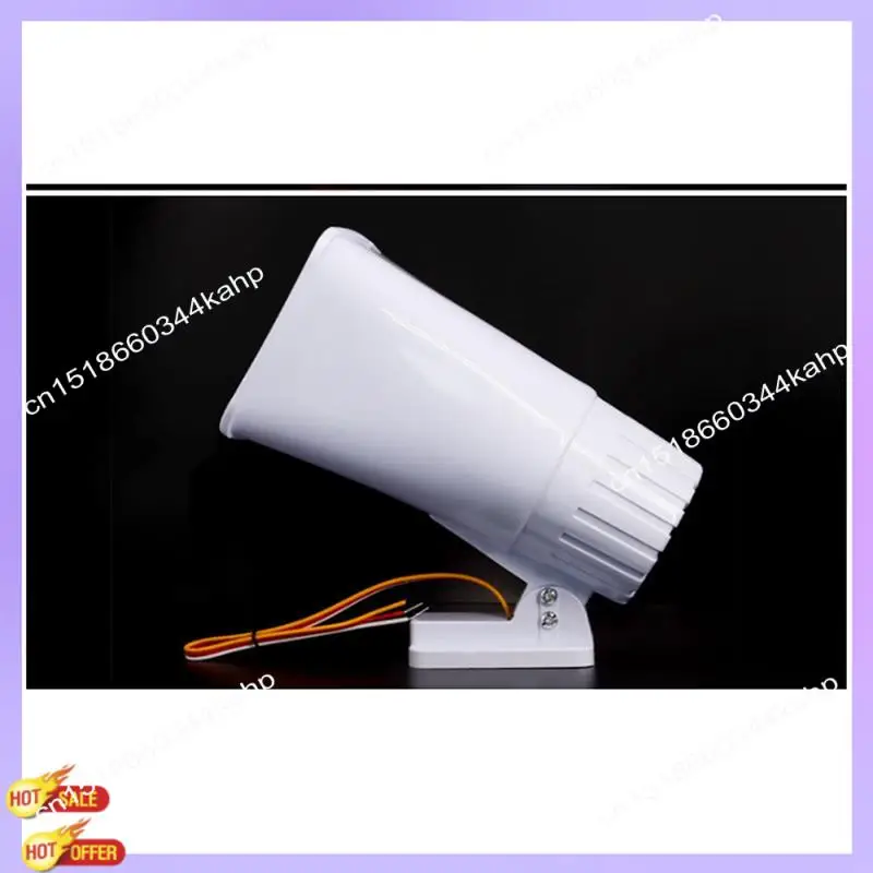 CLCU DC 12 В провод 30 Вт сирена двухцветный внутренний/наружный звуковой сигнал 120 дБ супер звуковой сигнал охранная сигнализация сирена 
CLCU DC 12 В провод 30 Вт сирена двухцветный внутренний/наружный звуковой сигнал 120 дБ супер звуковой сигнал охранная сигнализация сирена