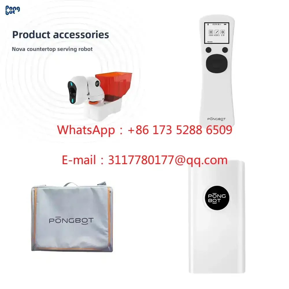 WAP01 pongbot NOVA portable automatic table tennis serving machine remote control Accessories fitting
WAP01 pongbot NOVA portable automatic table tennis serving machine remote control Accessories fitting