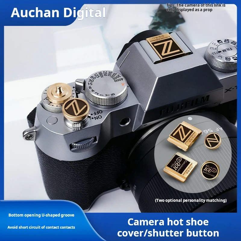 Camera Metal hot Shoe Cover Suitable for Nikon Z30 Z50 z30 z8z9 Becorative Protective Cover zf Shutter Button
Camera Metal hot Shoe Cover Suitable for Nikon Z30 Z50 z30 z8z9 Becorative Protective Cover zf Shutter Button
