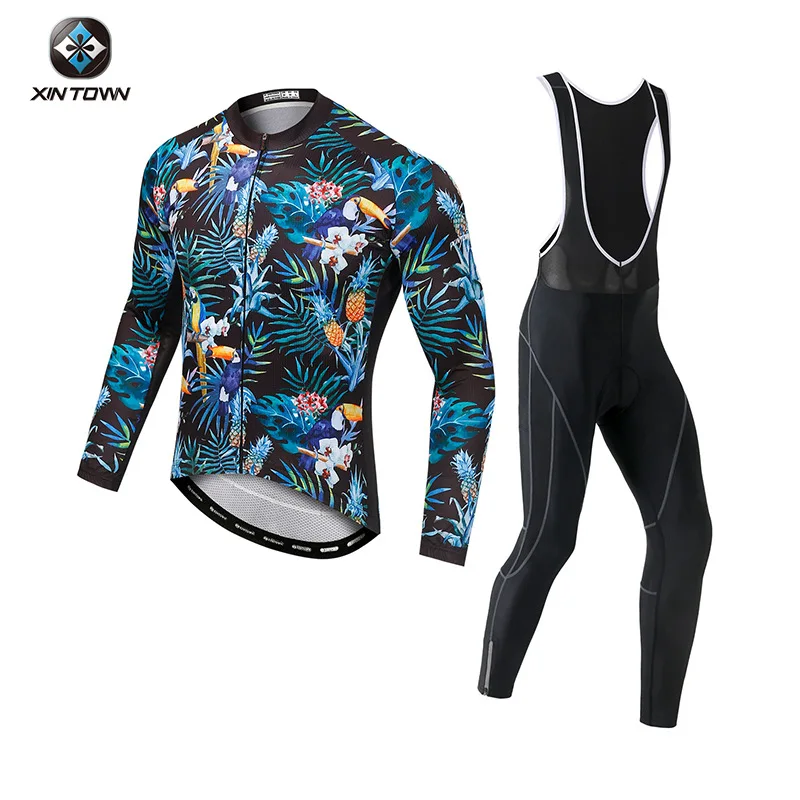 XINTOWN Tropical Black Style Autumn Women's Long Sleeve Cycling Suit New Bike Clothing Set
XINTOWN Tropical Black Style Autumn Women's Long Sleeve Cycling Suit New Bike Clothing Set