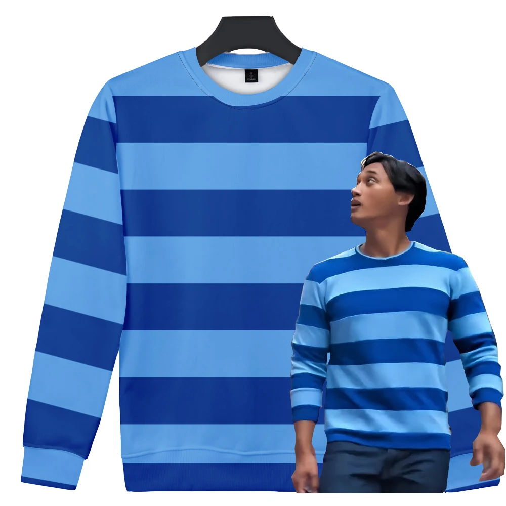 Blue's Big City Adventure Movie 2022 New Cartoon Crewneck Long Sleeve Women Men Sweatshirt Harajuku Streetwear Funny Clothes
Blue's Big City Adventure Movie 2022 New Cartoon Crewneck Long Sleeve Women Men Sweatshirt Harajuku Streetwear Funny Clothes