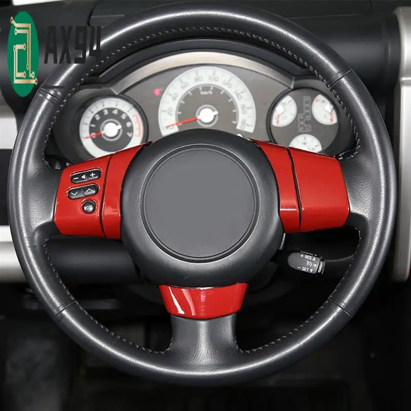 AX94-Steering Wheel Cover Button Decoration Stickers Trim For Toyota FJ Cruiser 2007-2021
AX94-Steering Wheel Cover Button Decoration Stickers Trim For Toyota FJ Cruiser 2007-2021