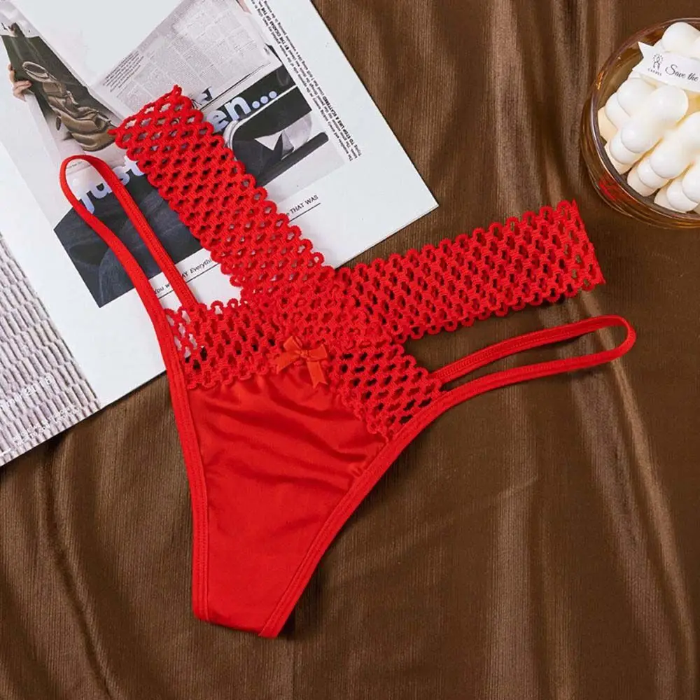 Простые полые стринги с низкой талией и бантом, атласные шелковые трусики во французском стиле, однотонные женские сетчатые трусы, женские трусы
Простые полые стринги с низкой талией и бантом, атласные шелковые трусики во французском стиле, однотонные женские сетчатые трусы, женские трусы