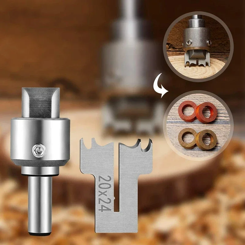 16pcs Wooden Ring Drill Bit Multifunction Wooden Thick Ring Maker For Making Personalized Wooden Rings And Jewelry
16pcs Wooden Ring Drill Bit Multifunction Wooden Thick Ring Maker For Making Personalized Wooden Rings And Jewelry