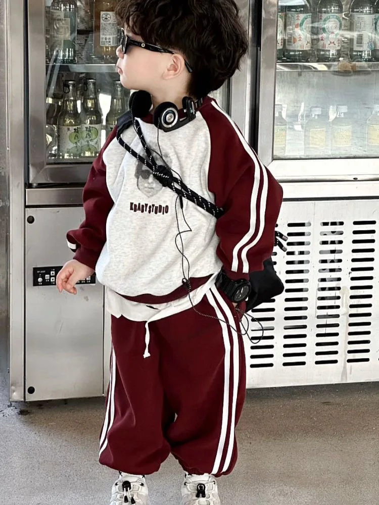 Children's Clothing, Spring Set Children's Top And Bottom Clothes Set Baby Outfit Set Baby Girl Clothes Sets For Children 
Children's Clothing, Spring Set Children's Top And Bottom Clothes Set Baby Outfit Set Baby Girl Clothes Sets For Children