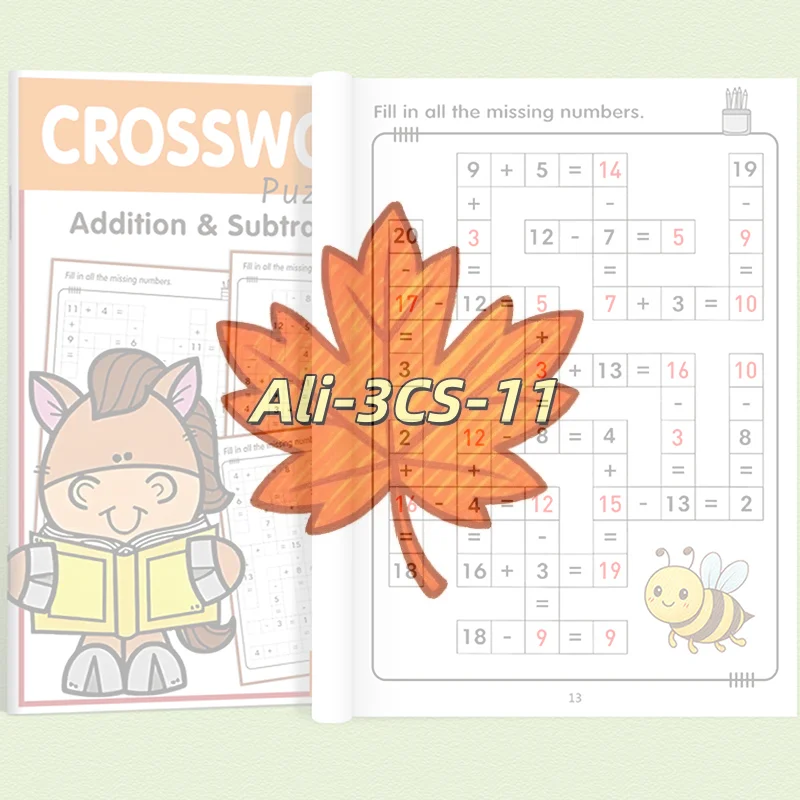 Math Sudoku & Addition/Subtraction Workbook for Kids Ages 5-8, Fun Learning Activity Book
Math Sudoku & Addition/Subtraction Workbook for Kids Ages 5-8, Fun Learning Activity Book