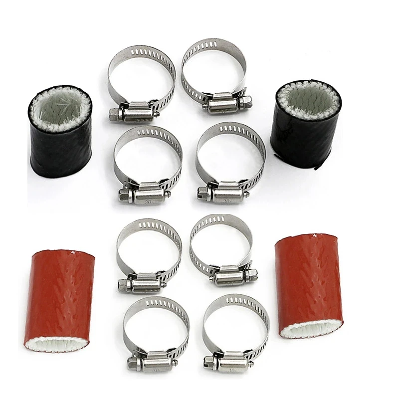 2 Set Long Rubber High Temp Exhaust Coupling Clamp For Yamaha Banshee YZF350 YFS200 Raptor Blaster ATV Bike 1" Id by Round 2"
2 Set Long Rubber High Temp Exhaust Coupling Clamp For Yamaha Banshee YZF350 YFS200 Raptor Blaster ATV Bike 1" Id by Round 2"