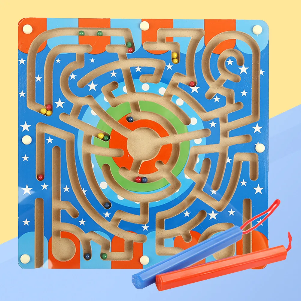 Wood Maze Game Board Educational Puzzle Magnetic Early Childhood Development Gift for Kids Birthday
Wood Maze Game Board Educational Puzzle Magnetic Early Childhood Development Gift for Kids Birthday
