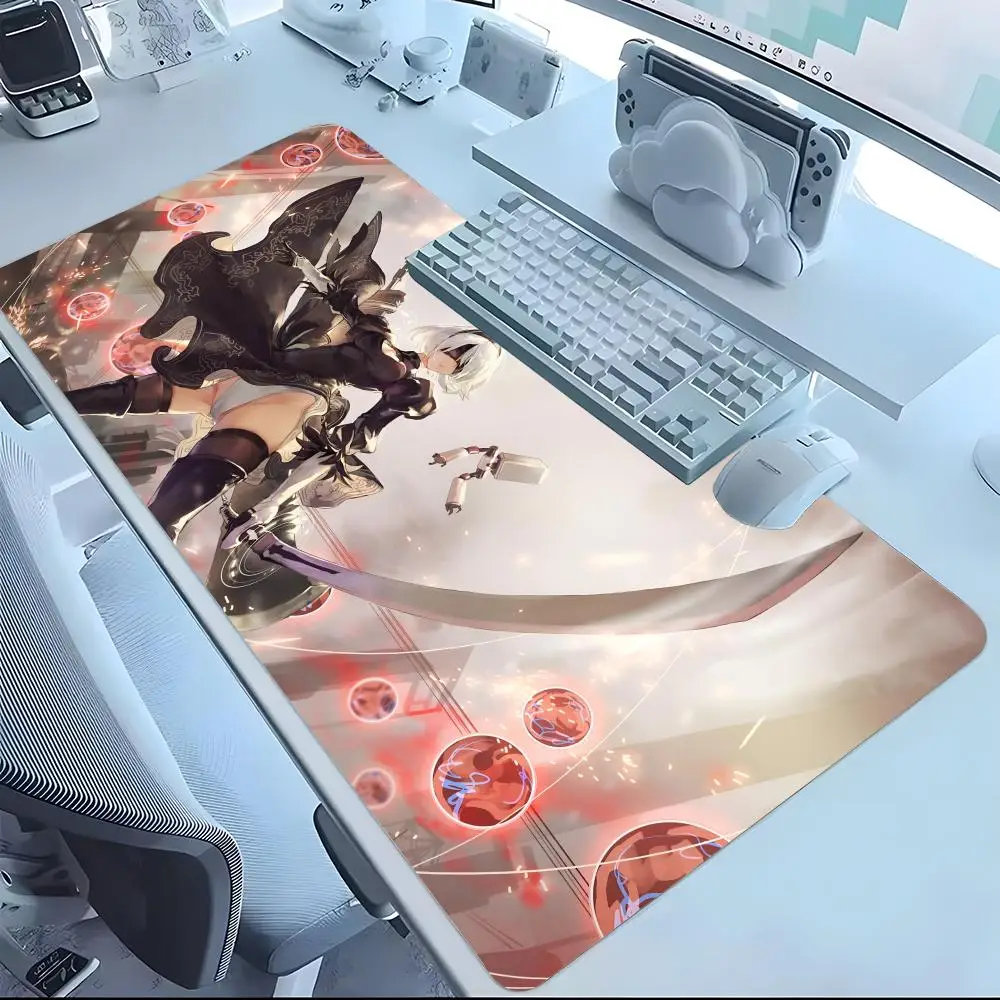 2b Nier Automata Mouse Pad Mousepad Laptop Office Deskmat Large Black Gamer Non-slip Keyboard Rubber Mause Pad
2b Nier Automata Mouse Pad Mousepad Laptop Office Deskmat Large Black Gamer Non-slip Keyboard Rubber Mause Pad