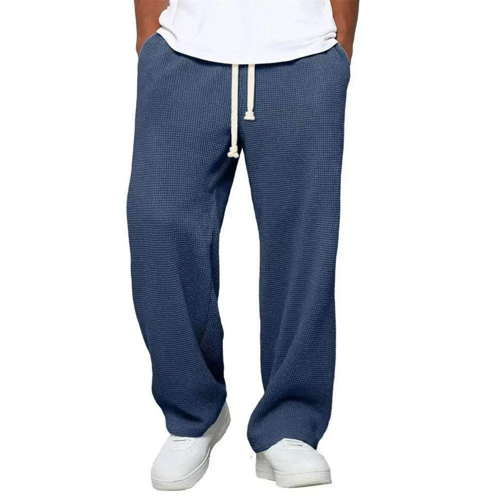 Wide Leg Pants Men's Casual Baggy Trousers Wide Leg Sweatpants with Drawstring Waist Loose Fit Streetwear Pants for Sports
Wide Leg Pants Men's Casual Baggy Trousers Wide Leg Sweatpants with Drawstring Waist Loose Fit Streetwear Pants for Sports