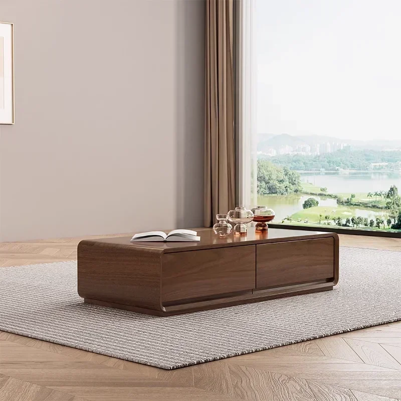 Nordric Walnut Color Modern Coffee Table For Living Room Creative Storage
Nordric Walnut Color Modern Coffee Table For Living Room Creative Storage