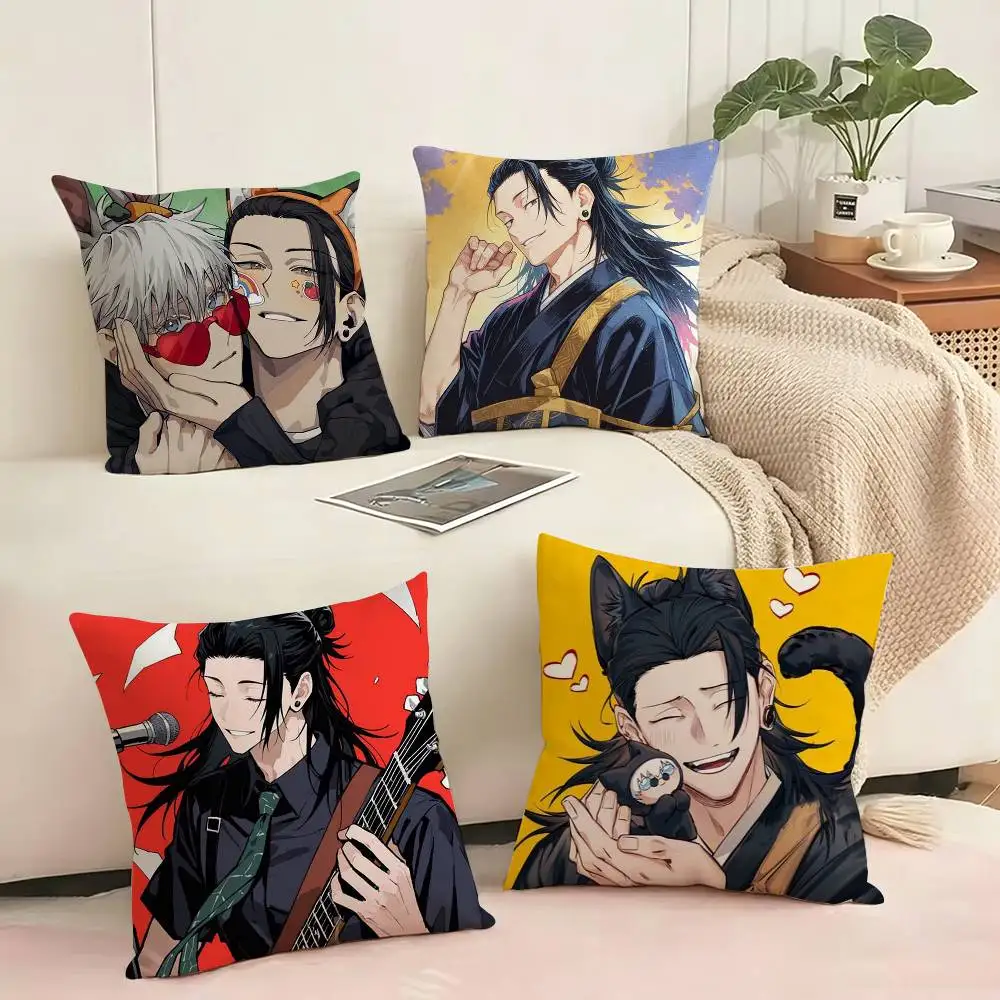 Cartoon Geto Suguru Jujutsu Pillow Case Square Double-Sided Sofa Cushion Cover Bedroom Bedside Pillow Gift
Cartoon Geto Suguru Jujutsu Pillow Case Square Double-Sided Sofa Cushion Cover Bedroom Bedside Pillow Gift