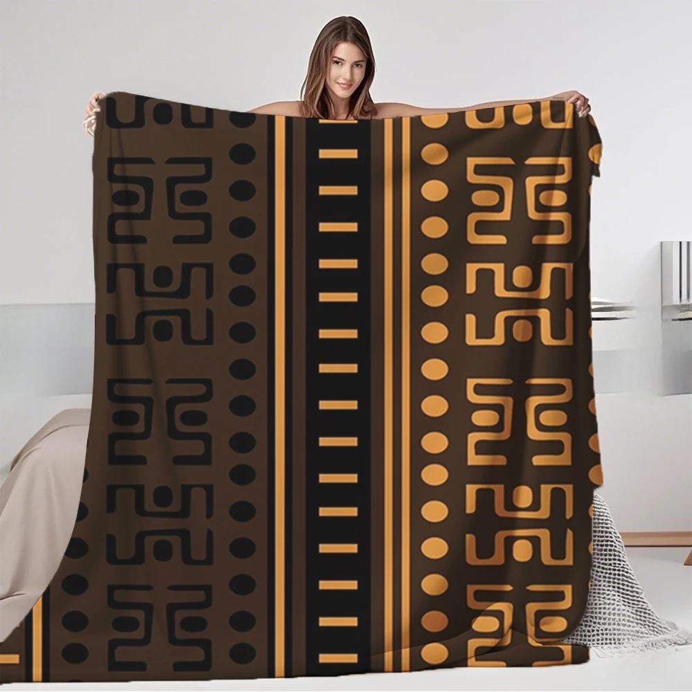 Stylish Flannel Cozy Blanket Bogolan Coffee Retro Throw Bed Scarf With No-shedding Breathable Blankets For Newborns Bedroom
Stylish Flannel Cozy Blanket Bogolan Coffee Retro Throw Bed Scarf With No-shedding Breathable Blankets For Newborns Bedroom