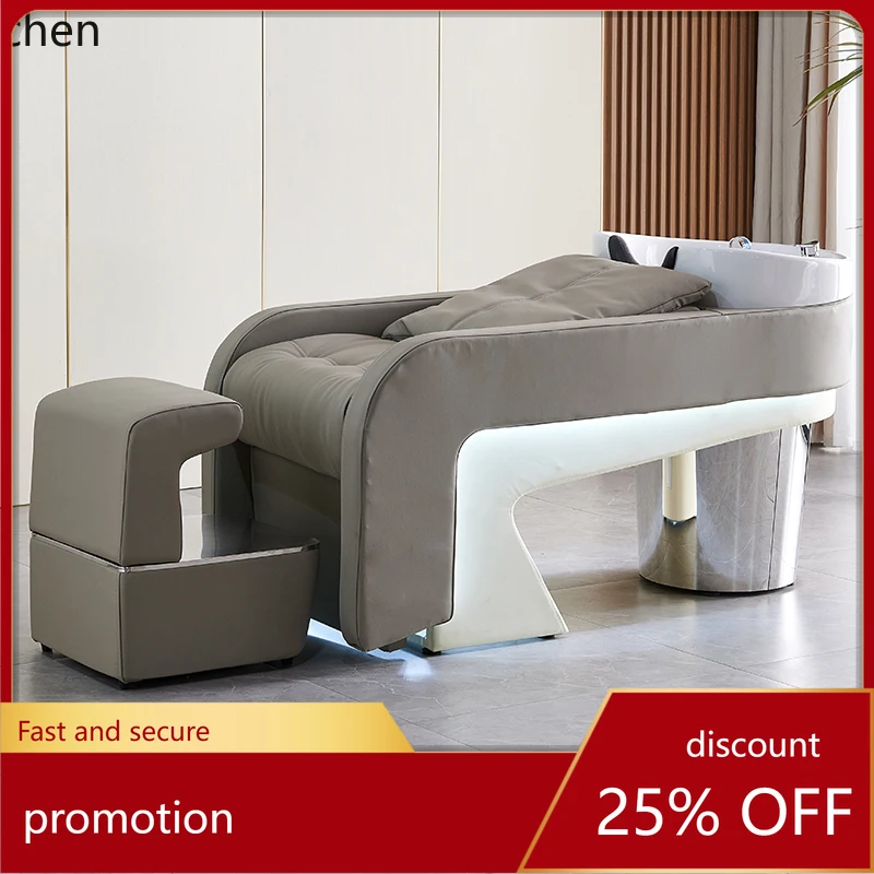 HXL Semi-Reclining Shampoo Bed for Hair Salon High-End Ceramic Basin Washing Bed
HXL Semi-Reclining Shampoo Bed for Hair Salon High-End Ceramic Basin Washing Bed