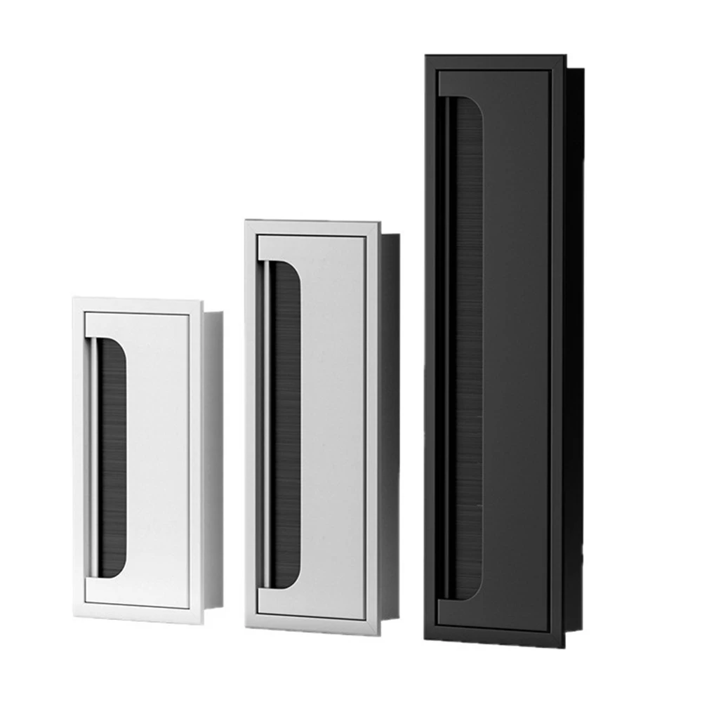 Luminum Alloy PC Desk Rectangle Wire Cable Grommet Office Table Hole Cover Outlet Port with Black Brush Square Wire Hole Covers
Luminum Alloy PC Desk Rectangle Wire Cable Grommet Office Table Hole Cover Outlet Port with Black Brush Square Wire Hole Covers