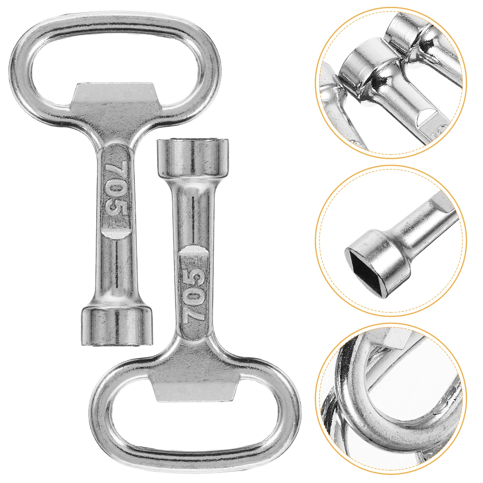 4 Pcs Faucet Key Mechanical Switch Keychain Door Pin Electric Meter Hose Mini Flashlight
4 Pcs Faucet Key Mechanical Switch Keychain Door Pin Electric Meter Hose Mini Flashlight