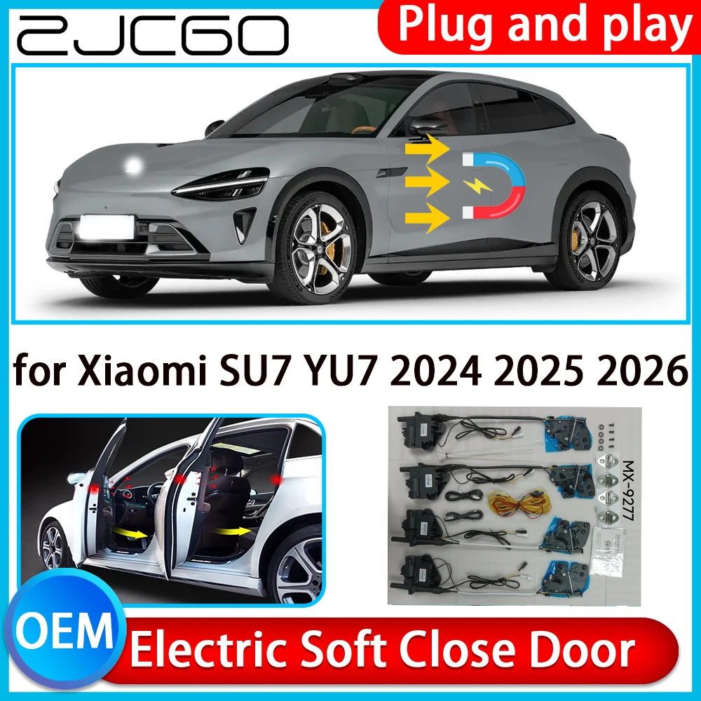ZCJGO for Xiaomi SU7 YU7 2024-2026 Auto Pull Car Soft Close Kit Door Power Latch Electric Door Catch Soft Closing Assist
ZCJGO for Xiaomi SU7 YU7 2024-2026 Auto Pull Car Soft Close Kit Door Power Latch Electric Door Catch Soft Closing Assist