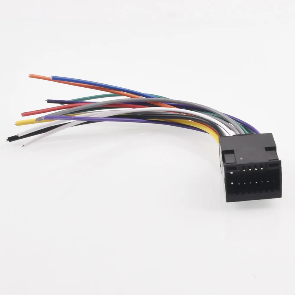 Car Radio Stereo Wire Harness Plug Cable 16 pin Male Connector For Chevrolet Aveo Lova(Sedan) Chery Landwind
Car Radio Stereo Wire Harness Plug Cable 16 pin Male Connector For Chevrolet Aveo Lova(Sedan) Chery Landwind